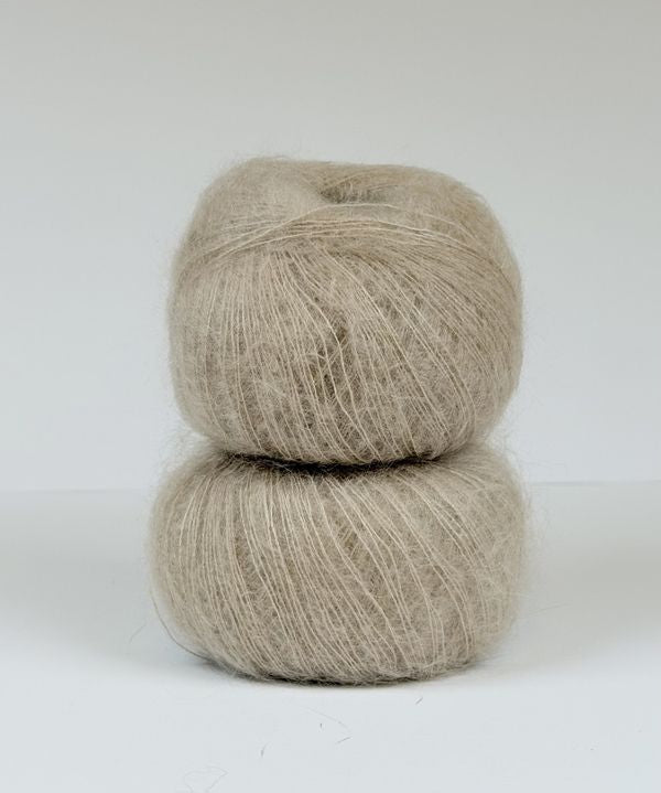 Silk mohair - Buttercream SM029