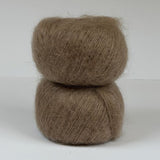 Silk mohair - Walnut SM293