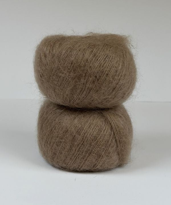 Silk mohair - Walnut SM293