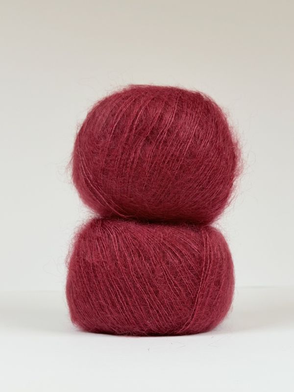Silk mohair - Vinrød SM165