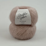Silk mohair - Pudder Rosa SM078