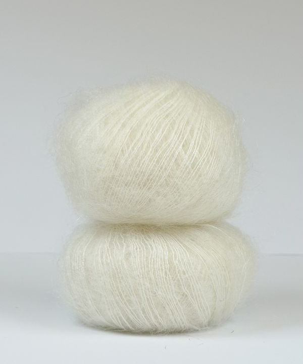 Silk Mohair - Fløte SM003