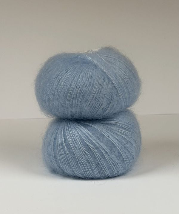 Silk Mohair - Lys Blå SM308