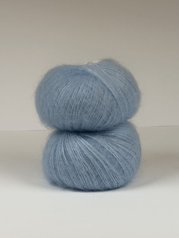 Silk Mohair - Lys Blå SM308