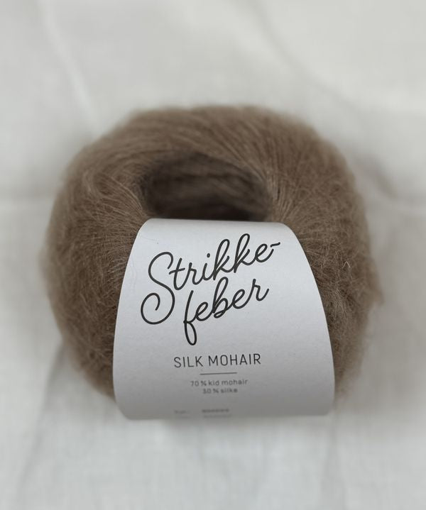 Silk mohair - Walnut SM293
