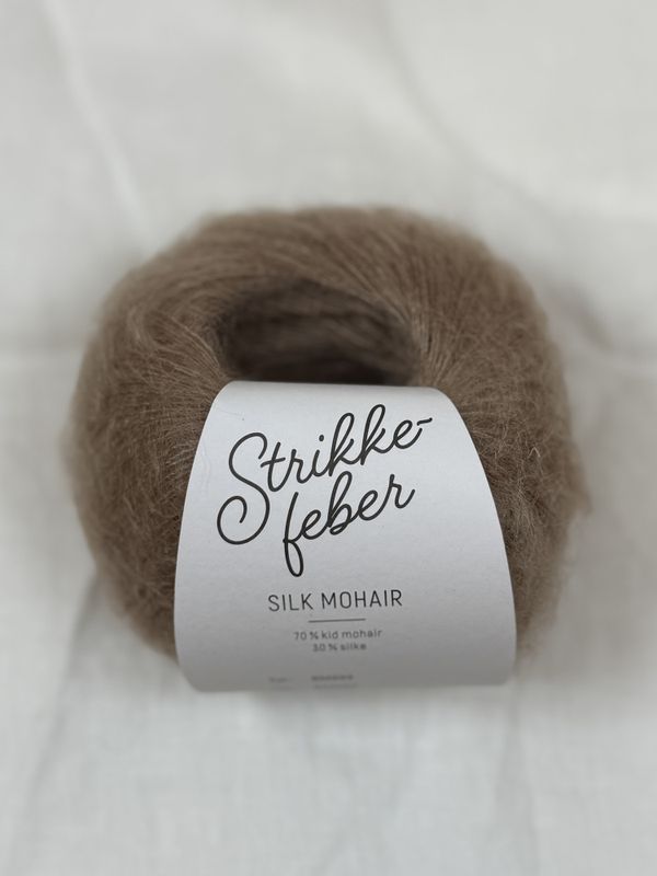 Silk mohair - Walnut SM293