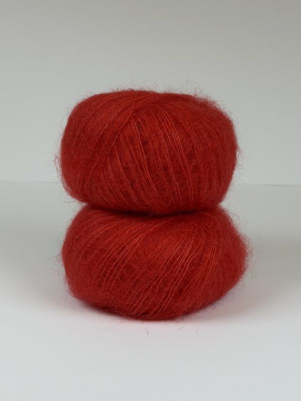 Silk mohair - Really Really Red SM763