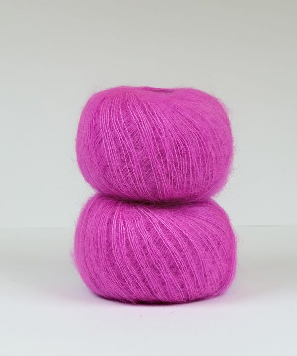 Silk Mohair - Neon Rosa SM807