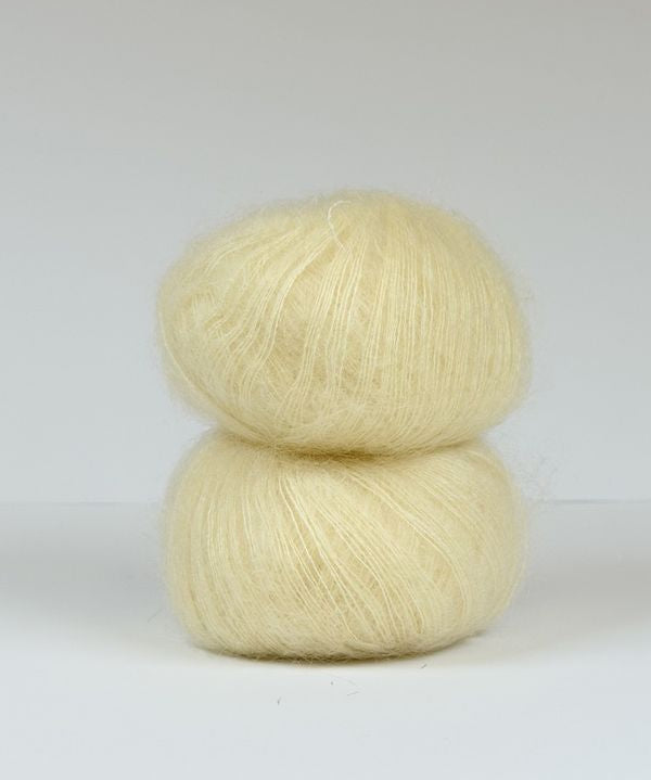 Silk mohair - Vanilje SM065