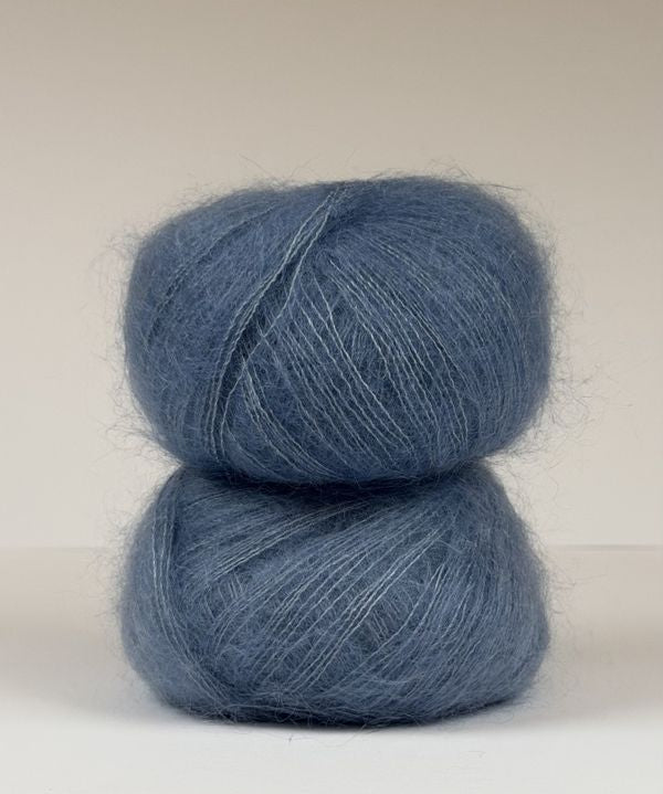 Silk Mohair - Dueblå SM071