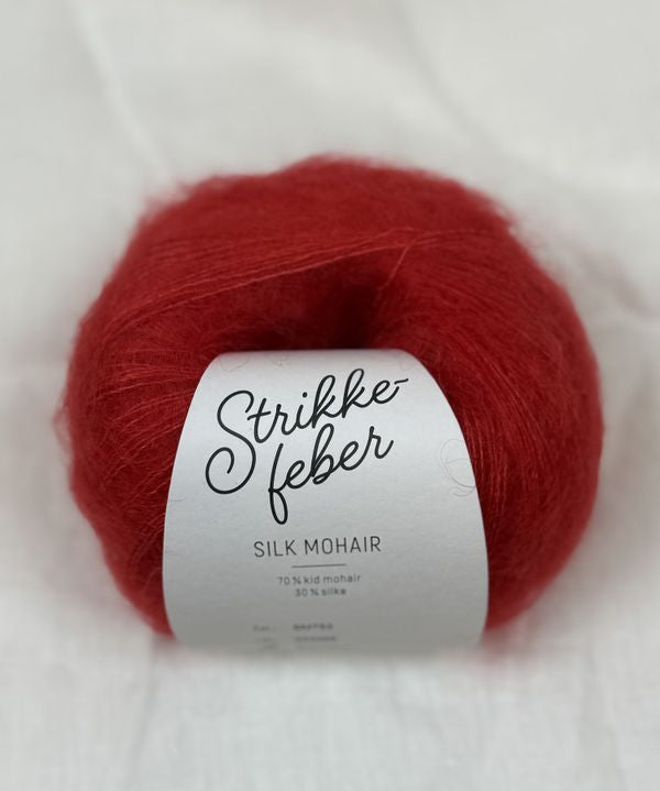 Silk mohair - Really Really Red SM763