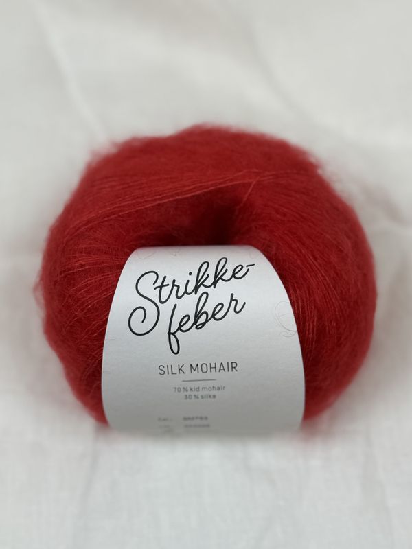 Silk mohair - Really Really Red SM763