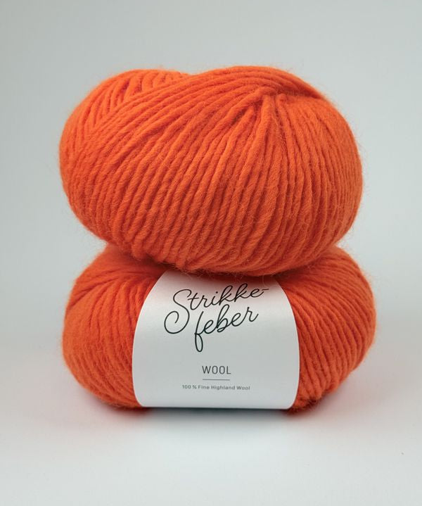 Orange Pop Neon - Wool 003