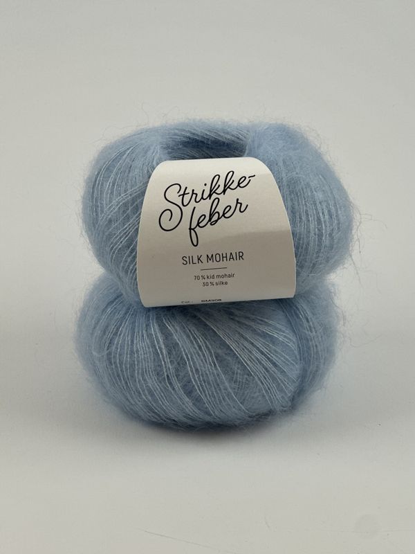 Silk Mohair - Lys Blå SM308