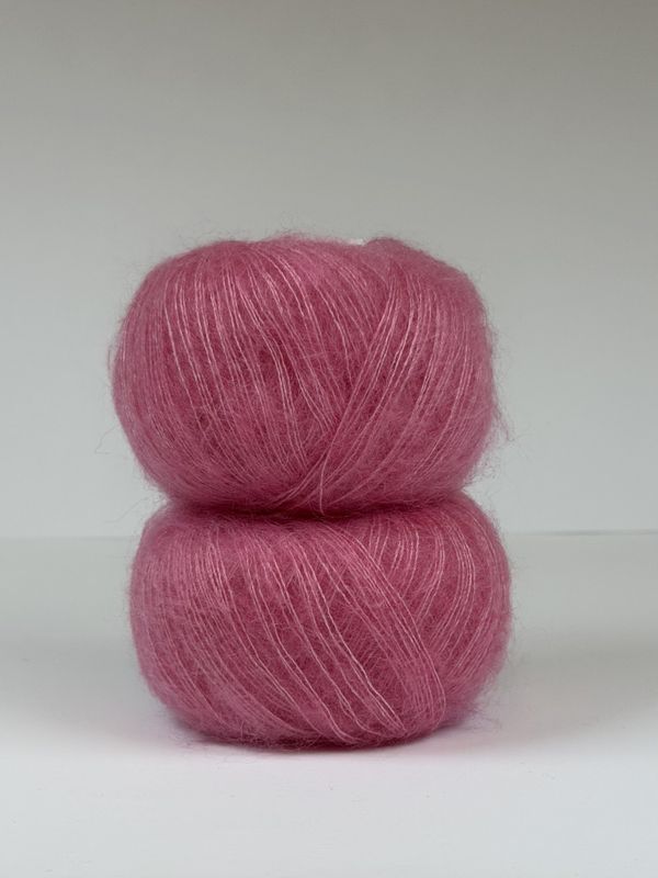Silk mohair - Perfect Pink SM216
