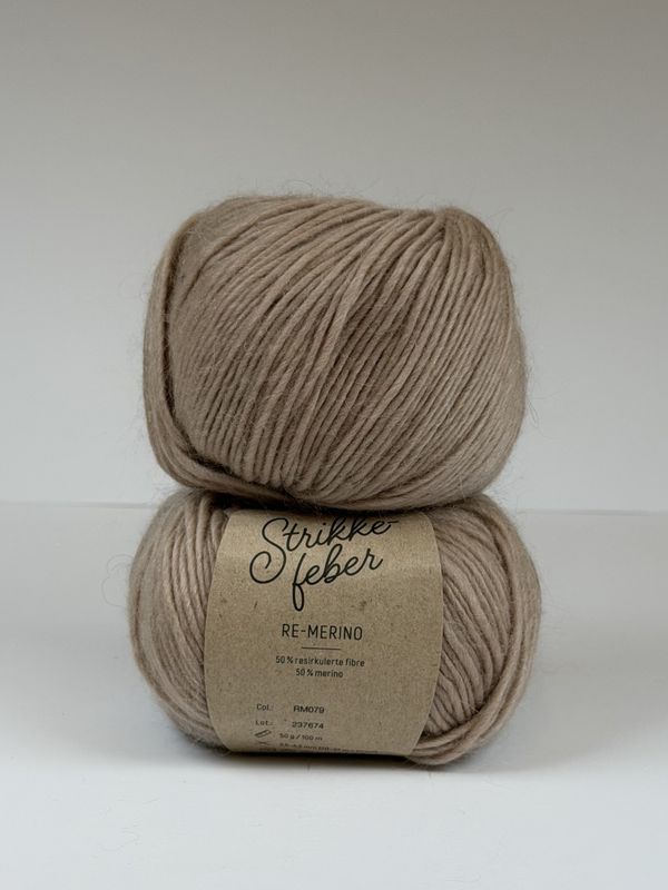 Re-merino - Kjølig Beige RM079