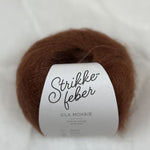 Silk mohair - Melkesjokolade SM242
