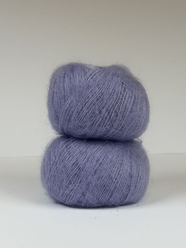 Silk Mohair - Lys lilla SM047
