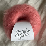 Silk mohair - Peach Pink SM169