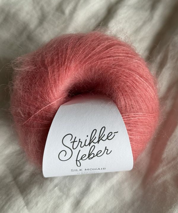 Silk mohair - Peach Pink SM169
