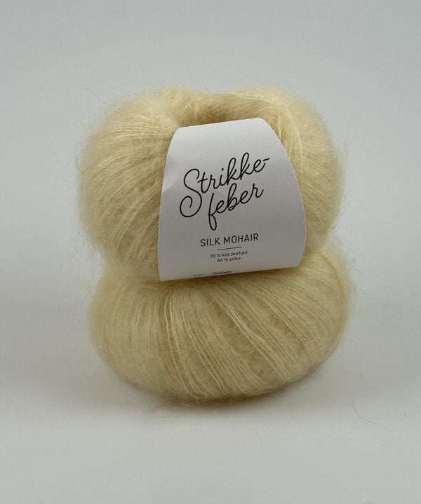 Silk mohair - Vanilje SM065