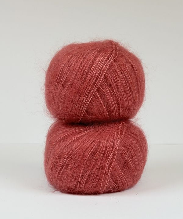 Silk Mohair - Bringebær SM041
