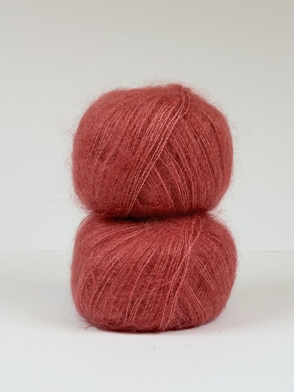 Silk Mohair - Bringebær SM041