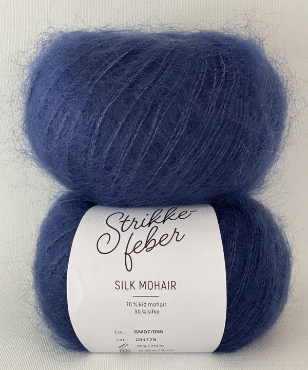 Silk Mohair - Marine SM095