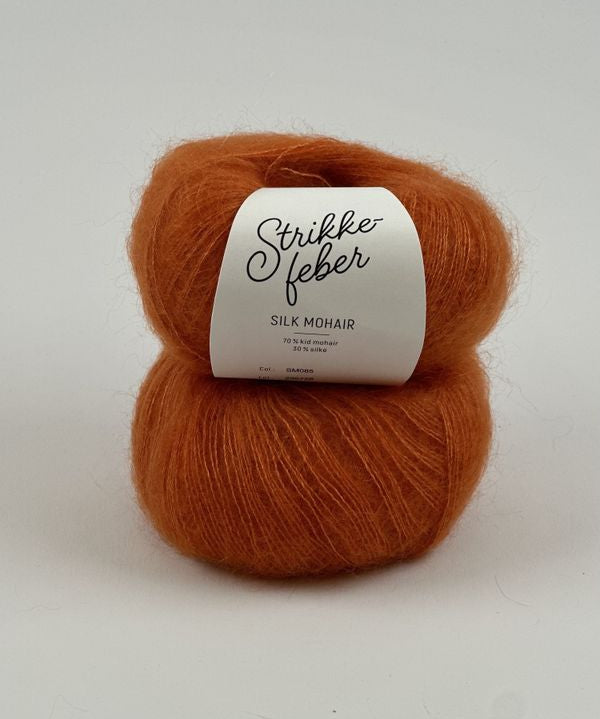 Silk Mohair - Brent Orange SM085