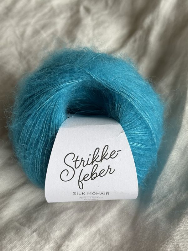 Silk mohair - Turkis (SM540)