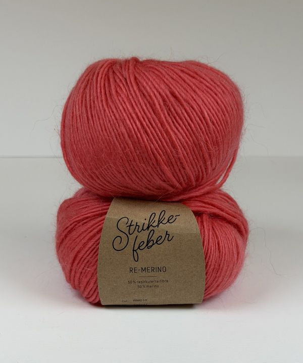Re-merino - Coral Red RM010
