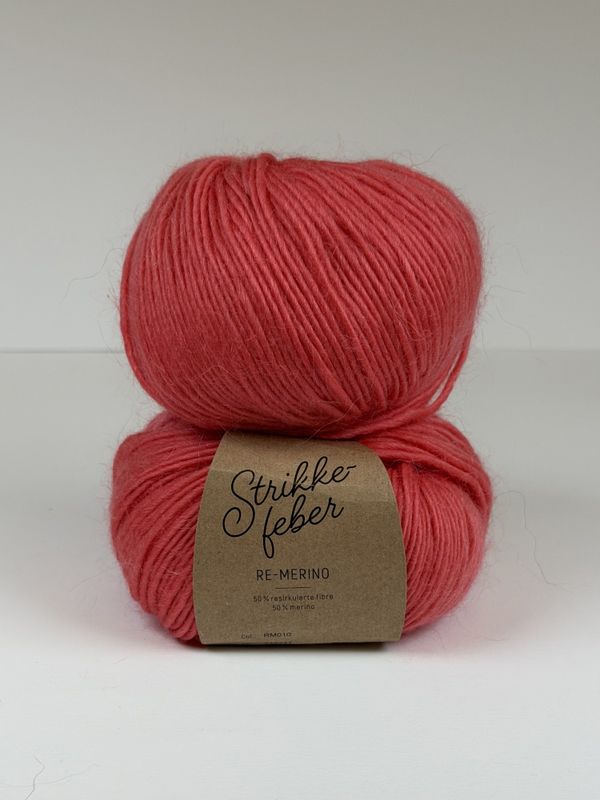 Re-merino - Coral Red RM010