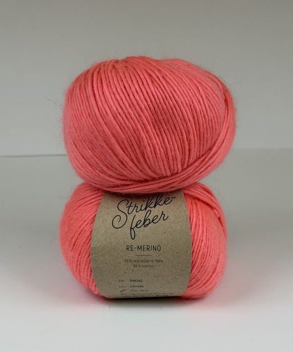 Re-merino - Neon Coral RM282