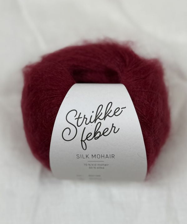Silk mohair - Vinrød SM165