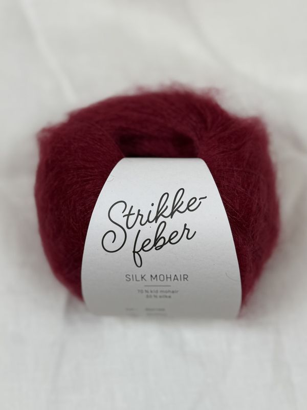 Silk mohair - Vinrød SM165