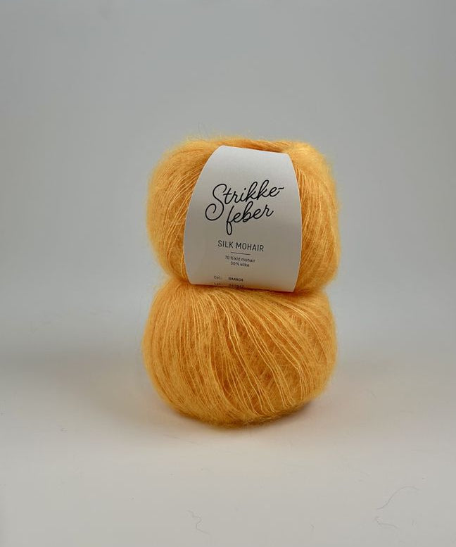Silk Mohair - Neon Orange SM804